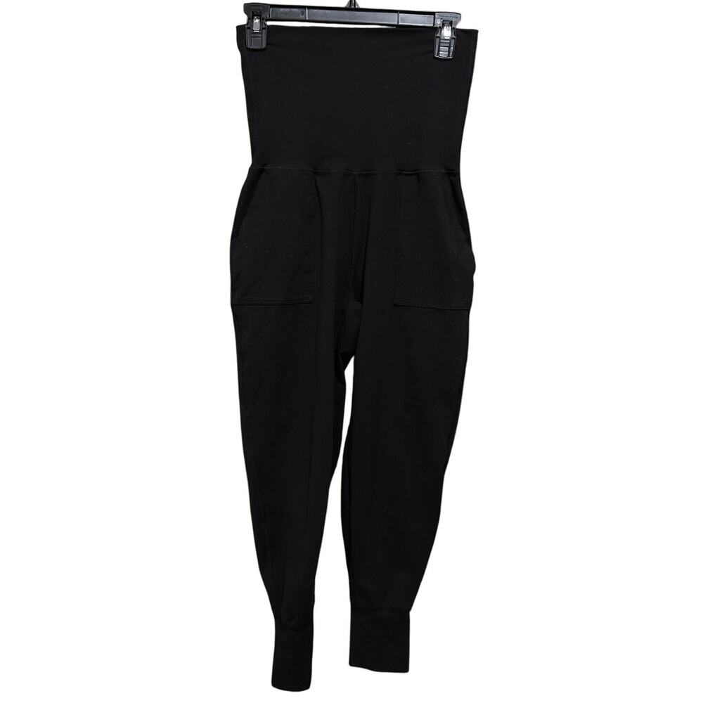 OFFLINE by Aerie Foldover Joggers Pants Size XS Short Black Stretch Athleisure